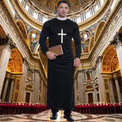 Déguisement de Curé pour homme - Taille au choix