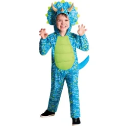 Déguisement de Dinosaure Bleu pour garçon - Taille 6/8 ans