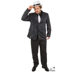 Déguisement de Gangster pour homme - Taille au choix