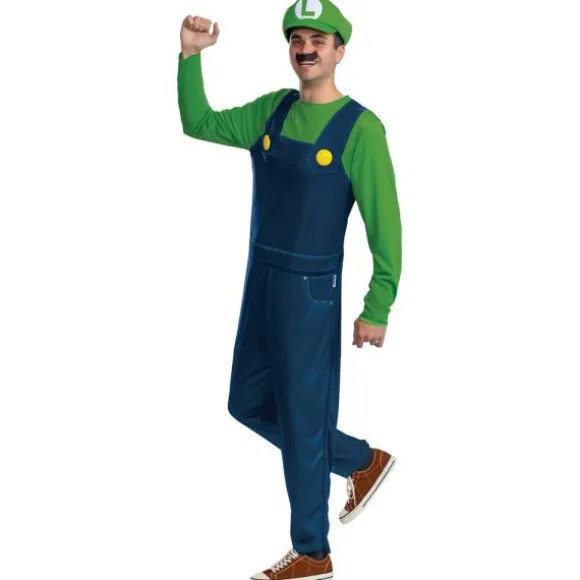 Déguisement de Luigi pour adulte - Super Mario™ - Taille au choix
