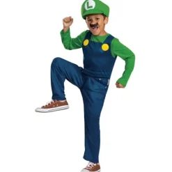 Déguisement de Luigi pour enfant - Super Mario™ - Taille au choix