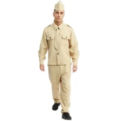 Déguisement de Militaire du D-Day pour homme - Taille au choix