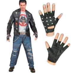 Déguisement de Motard pour homme - Fast Costume - Taille au choix
