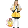 Déguisement de Papillon Jaune pour fille - Taille 5/6 ans