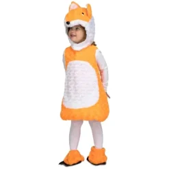 Déguisement de Peluche Renard pour fille - Taille au choix