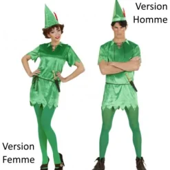 Déguisement de Peter Pan pour adulte - Taille au choix