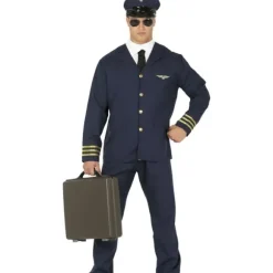 Déguisement de Pilote d'Avion pour homme - Taille au choix