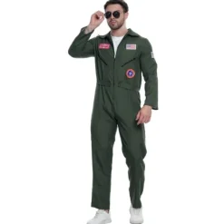 Déguisement de Pilote de Chasse pour homme - Taille au choix