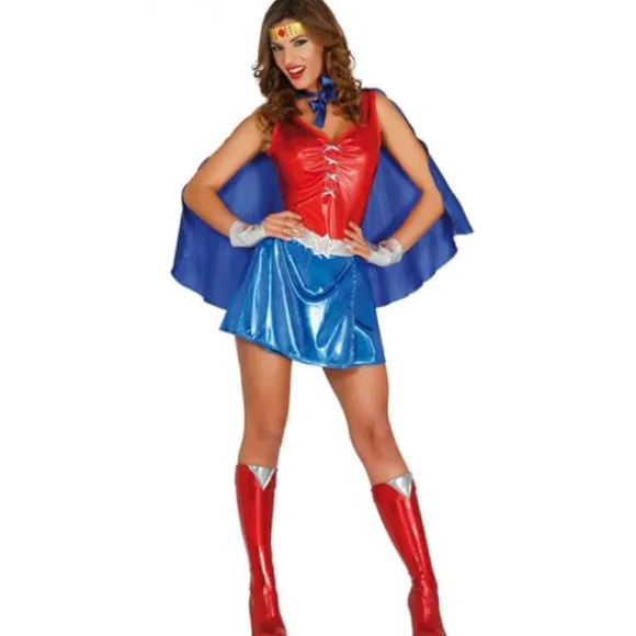 Déguisement de Power Woman pour femme - Taille au choix