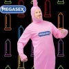 Déguisement de Préservatif "Megasex" pour adulte - Taille unique