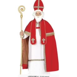 Déguisement de Saint-Nicolas pour homme - Taille au choix