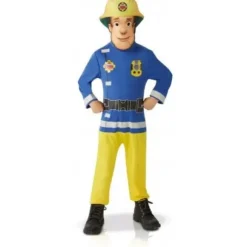Déguisement de Sam pour garçon - Sam le pompier™ - Taille au choix