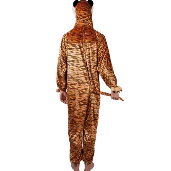 Déguisement de Tigre en peluche pour adulte - Taille au choix