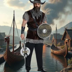 Déguisement de Viking pour homme - Taille au choix
