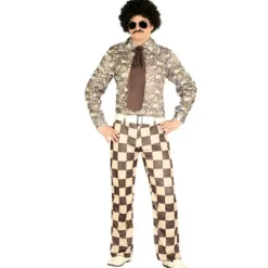 Déguisement d'Hippie Funky pour homme - Taille au choix