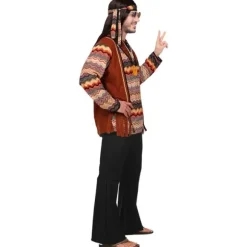 Déguisement d'Hippie pour homme - Taille au choix