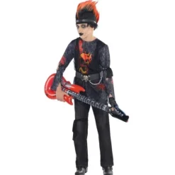 Déguisement Enfant - Rockeur Zombie - Taille 9-10 ans