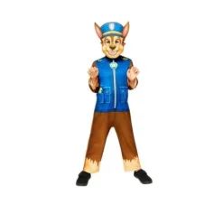 Déguisement et masque enfant - Pat'Patrouille™ Chase™ - Taille au choix