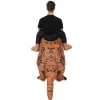 Déguisement gonflable "Carry Me" de Dinosaure pour adulte - Taille unique