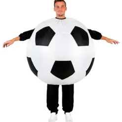 Déguisement gonflable de Ballon de Foot pour adulte - Taille unique