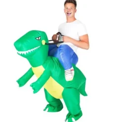 Déguisement Gonflable de Dinosaure pour Adulte - Raptor