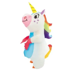 Déguisement gonflable de Licorne XXL pour adulte - Taille unique