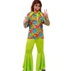 Déguisement Hippie Vert Homme - Taille Unique