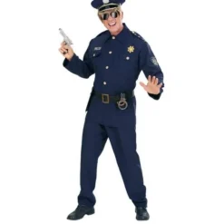 Déguisement Homme Policier Américain - Taille au Choix