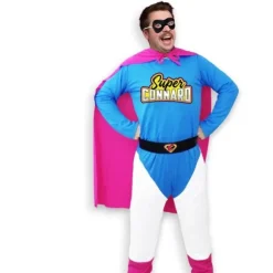 Déguisement humoristique de Super Connard pour homme - Taille unique