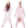 Déguisement Kigurumi Licorne rose - Taille M