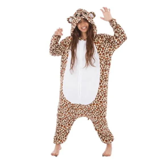 Déguisement Kigurumi Léopard en peluche - Taille M
