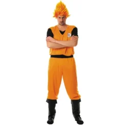 Déguisement Manga Orange Homme - Taille Unique