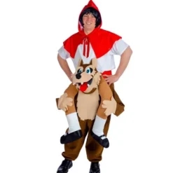 Déguisement Petit Chaperon Rouge et le Loup - Taille Unique