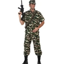 Déguisement Soldat de Guerre Homme - Taille au Choix