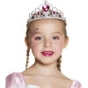 Diadème de princesse rose et argent