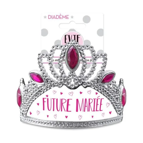 Diadème "Future Mariée" - Collection EVJF Party