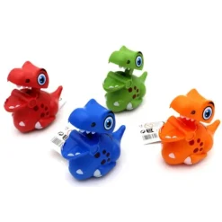 Dinosaure Press & Go - 9,5 cm - Couleur Aléatoire