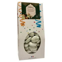 Dragées avec duo de chocolats, pâte de pistache et crêpe dentelle - 400 g - Dubaï Style