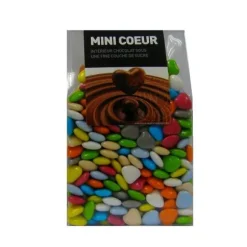 Dragées en forme de confettis au chocolat au lait - 175 g - Couleur au choix