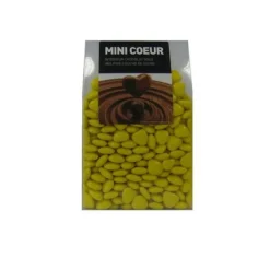 Dragées en forme de confettis au chocolat au lait - 175 g - Couleur au choix