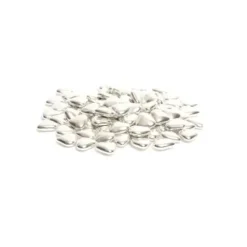 Dragées Mini Cœurs Chocolat 200 gr - Couleur Argent