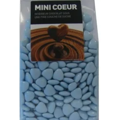Dragées Mini Cœurs Chocolat 500 gr - Couleur Lavande