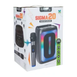 Enceinte Bluetooth à LED avec micro - SIGMA20