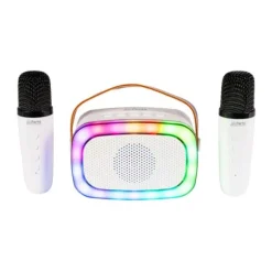 Enceinte Bluetooth pour karaoké portable avec 2 micros sans fil pour enfant - KARAKID20