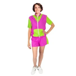 Ensemble Fluo de Sportif des Années 80 pour adulte - Couleur au choix