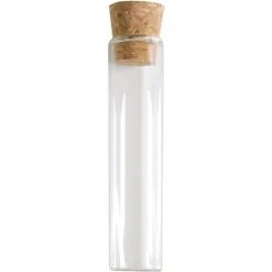 Eprouvette à dragées en verre - 10 cm