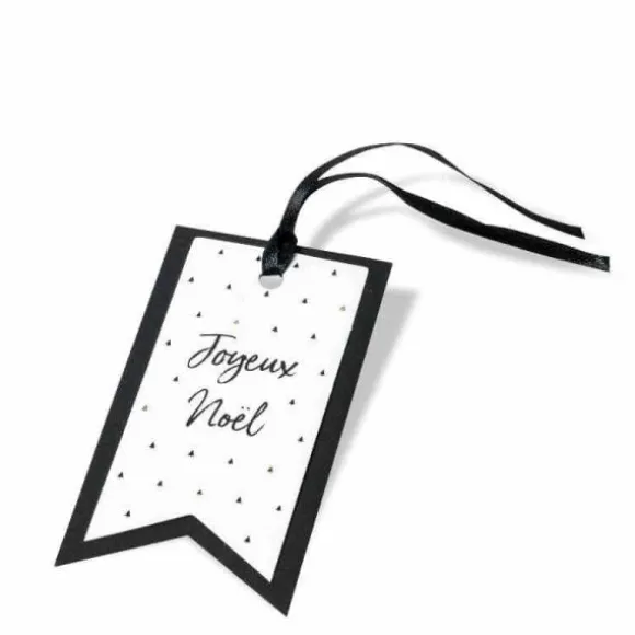 8 Etiquettes pour Cadeaux "Joyeux Noël" - Collection Graphique