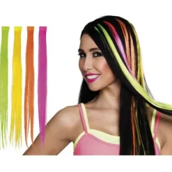 Extension de Cheveux - Mèche Fluo - Couleur au Choix