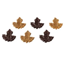 6 feuilles d'érables adhésives - 2,5cm