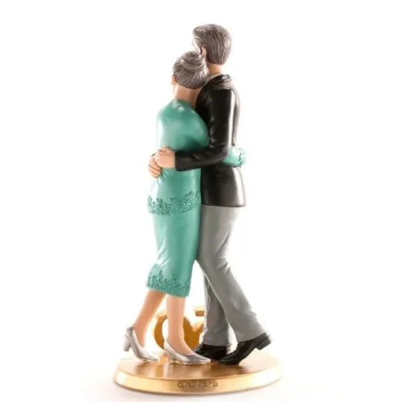 Figurine Couple Noces d'or 50 ans